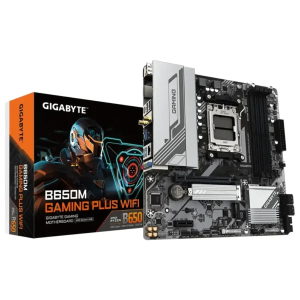 Motherboard Micro-ATX Gigabyte B650M Gaming Plus WiFi SktAM5