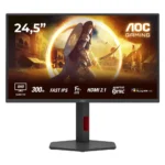 Monitor AOC Q25G4SR Fast IPS W-LED 24.5" QHD 300Hz 0.3 ms VESA Adaptive Sync