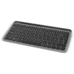 Teclado Offy Flexi Mini Wireless RF 2.4GHz + Bluetooth 5.1 Multi-Device PT Cinzento - Image 6