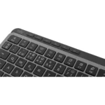 Teclado Offy Flexi Mini Wireless RF 2.4GHz + Bluetooth 5.1 Multi-Device PT Cinzento - Image 2