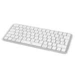Teclado Offy Pixie Mini Wireless RF 2.4GHz + Bluetooth 5.1 Multi-Device PT Branco