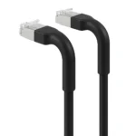 Cabo de Rede Ewent IM1318 CAT.6a U/FTP Slim Flexível 100% Cobre 1.5m Preto