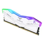 Memoria Ram Team Group Kit 64GB (2 x 32GB) DDR5 6000MHz Delta RGB Branco CL30 - Image 3