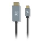 Cabo 1Life USB-C para HDMI 4K 1.8m Preto