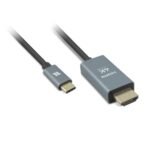 Cabo 1Life USB-C para HDMI 4K 1.8m Preto - Image 2