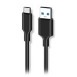 Cabo 1Life USB-A para USB-C 10Gbps 30W 1.5m Preto - Image 2