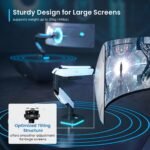 Suporte de Monitor Ewent EW1509 Heavy Duty 1 Monitor 17" - 49" Articulado RGB Branco/Preto - Image 5