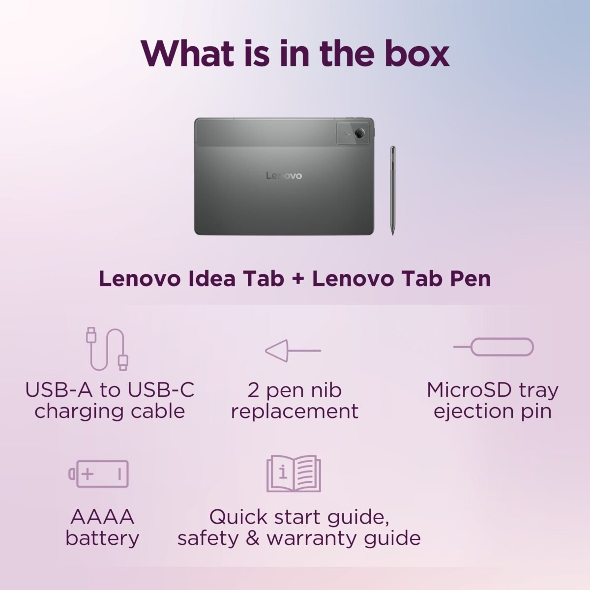 Tablet Lenovo Idea Tab 11" 8GB 256GB Wi-Fi+5G Luna Grey + Lenovo Tab Pen - Image 9
