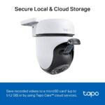 Câmara de Segurança TP-Link Tapo TC41 Pan/Tilt 2K 3MP Outdoor IP65 Security Wi-Fi - Image 2