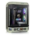Caixa Thermaltake The Tower 600 Torre Midi Gaming ATX com Vidro Temperado e Iluminação RGB Verde