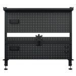 Painel Organizador de Secretária Offy Roxy c/ Suporte para Monitor Preto - Image 2