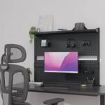 Painel Organizador de Secretária Offy Roxy c/ Suporte para Monitor Preto - Image 4