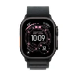 Apple Watch Ultra 3 GPS + Cellular 49mm Titânio Preto c/ Bracelete Loop Alpine Preta - M