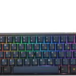 Teclado Mecânico Ducky ONE 3 Pro Nazca Line 60% RGB 8K Polling Rate MX2A-Red (PT)