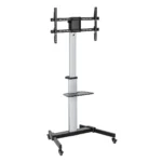 Suporte Móvel de Chão Ewent EW1583 TV Stand 37" - 86" Cinza/Preto