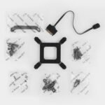 Water Cooler CPU Nox Hummer M-240 ARGB All-In-One 240mm Branco - Image 3
