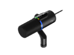 Microfone dinâmico HyperX FlipCast USB/XLR Preto