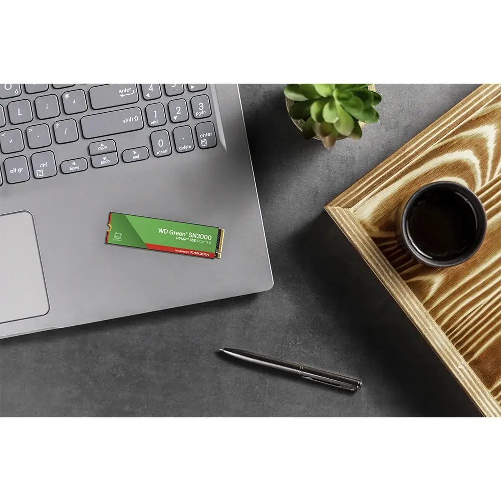 Disco SSD M.2 2280 SanDisk WD Green SN3000 2TB QLC NVMe PCIe Gen 4.0x4 - Image 4