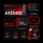 Router Gaming TP-Link Archer GXE75 AXE5400 Tri-Band WiFi 6E Mesh 2.5GbE - Image 7