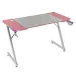 Secretária Gaming Mars Gaming MGD-X120RGB (120x60cm) ARGB Rosa