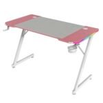 Secretária Gaming Mars Gaming MGD-X120RGB (120x60cm) ARGB Rosa - Image 5
