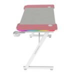 Secretária Gaming Mars Gaming MGD-X120RGB (120x60cm) ARGB Rosa - Image 3