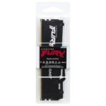 Memória RAM Kingston Fury Beast RGB 32GB (1x32GB) DDR5 5600MHz CL40 Preta (Apenas AMD AM5 e Intel 14ª ou Superior) - Image 2