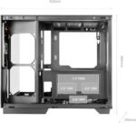 Caixa ATX Mars Gaming MC-MIRAGE ARGB LCD IPS 7.2" Tempered Glass Branca - Image 5