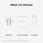 Auriculares Samsung Galaxy Buds 3 Bluetooth Branco - Image 3