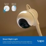 Câmara de Segurança TP-Link Tapo C840 Dual-Lens Smart AI Baby Monitor 4MP + 2MP Pan/Tilt Wi-Fi - Image 3