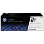 Toner Original HP LaserJet 36A Preto (Pack de 2)