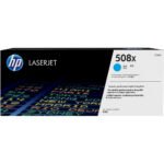 Toner Original HP LaserJet 508X ciano de elevado rendimento
