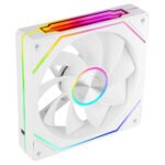 Ventoinha 120mm Mars Gaming MF-LINKFINITYKIT2RW ARGB PWM Branca (Pack3) - Image 3