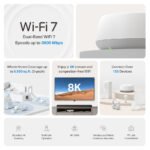 Router TP-Link Wireless BE3600 Deco BE22 Whole Mesh Dual-Band WiFi 7 Gigabit (Pack3) - Image 2