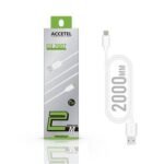 Cabo Accetel Type-C para USB CU-2607 - Branco