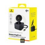 Carregador Wireless Baseus MagPro Series II 7-in-1 Magnetic MagSafe Charger Qi2 15W Cosmic Black - Image 2
