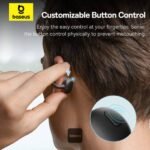 Earbuds Baseus Bowie MC1 Open-Ear Ear Clip Wireless Pretos - Image 5