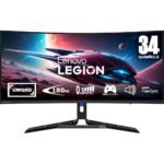 Monitor Curvo Lenovo Legion R34w-30 VA W-LED 34" UWQHD 180Hz 0.5 ms FreeSync Premium
