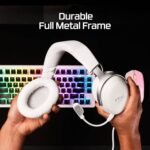 Headset HyperX Cloud III Wired Gaming DTS Spatial Audio Branco - Image 4