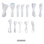 Fonte de Alimentação ATX Lian Li Edge 850W ATX 80 Plus Gold Full Modular Branca - Image 2