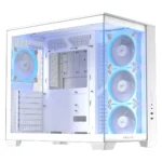 Caixa ATX Asus A32 Plus Tempered Glass ARGB Branca - Image 3