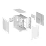 Caixa ATX Asus A32 Plus Tempered Glass ARGB Branca - Image 7