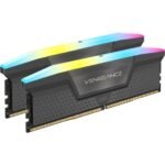 Memória RAM UDIMM Corsair Vengeance RGB 32GB (2x16GB) DDR5 6000MHz CL36 Cinzenta - Image 2