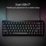 Teclado Mecânico Asus ROG Falchion Ace HFX 65% US ROG HFX Magnetic Switches Preto - Image 3