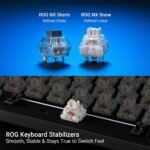 Teclado Mecânico Asus ROG Strix Scope II 96 Wireless/Bluetooth US ROG NX Switches Branco - Image 3