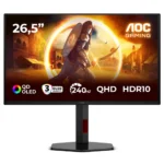 Monitor AOC Q27G4ZDR QD-OLED 26.5" QHD 240Hz 0.03 ms Adaptive Sync / G-SYNC Compatible