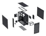 Caixa ATX ASUS Prime AP303 Mesh Midi Tower Vidro Temperado Preto - Image 6