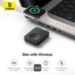 Carregador Os-Baseus Magpro Magnetic Wireless Charger For E-Watch 2.5W Cosmic Black - Image 2