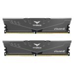 Memória RAM UDIMM TEAMGROUP T-Force Vulcan Z 16GB (2x8GB) DDR4 3200MHz CL16 Cinzenta