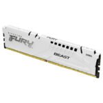 Memória Ram DDR5 32GB Kingston CL36 EXPO 5600MT/s 1Rx8 Fury Beast Branca